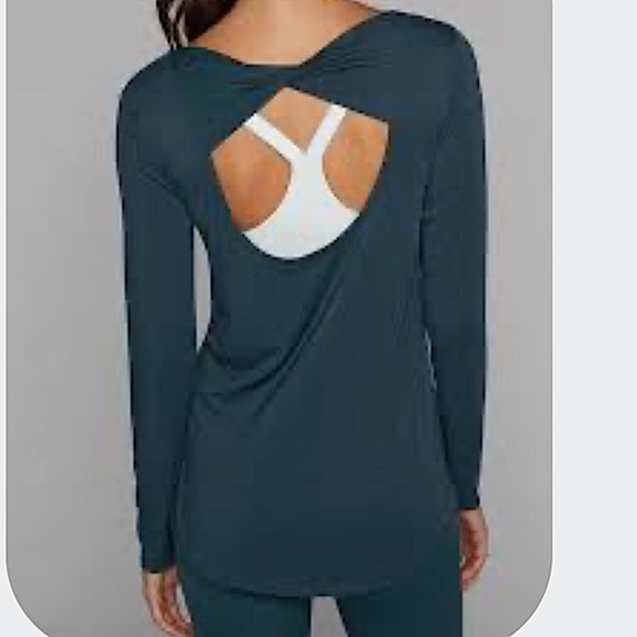 Athleta Open Back Long Sleeve Top - Picture 1 of 5